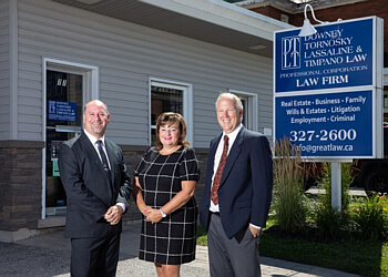 Orillia employment lawyer Tim Timpano - DOWNEY TORNOSKY LASSALINE & TIMPANO LAW