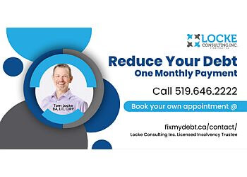 London licensed insolvency trustee Tom Locke - LOCKE CONSULTING INC.