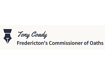 Fredericton commissioner of oath Tony Coady