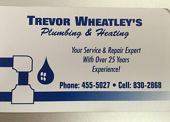 Halifax plumber Trevor Wheatley's Plumbing & Heating Ltd.