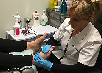 Trina Scarrow, D.CH - CUSTOM FOOT CLINIC & ORTHOTIC CENTRE - Guelph, ON Chiropodists - Foot Treatment Image