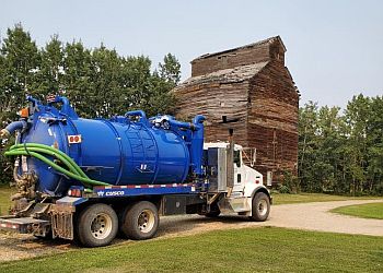 Red Deer septic tank service Trinity Water and Septic