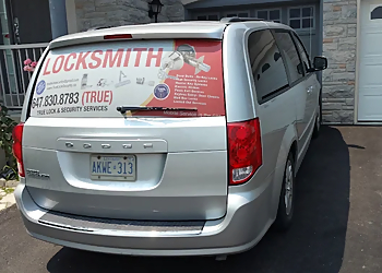 True Lock & Security Services - Milton, ON Serruriers - Truck Image