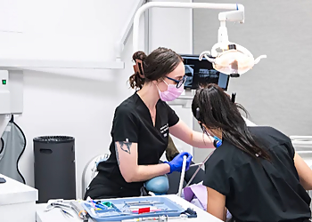True North Family Dental Care True North Family Dental Care - Prince George, BC Children Dentists - Doctor With Patient Image