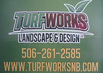 Fredericton landscaping company Turf Works Landscape and Design Ltd.