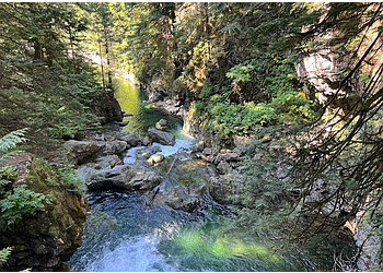 North Vancouver Repères Twin Falls Bridge