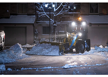 Hamilton snow removal Unique Landscape Services