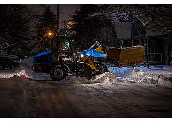 Hamilton snow removal Unique Landscape Services