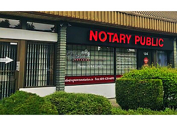 Burnaby notary public Uptown Notaries