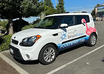 Vantage Leisurescapes - Langley, BC Pool Services - Truck Image