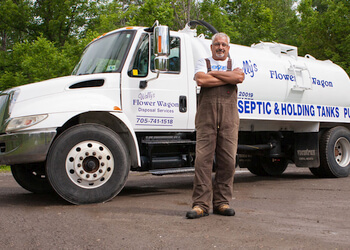 Peterborough septic tank service Wally’s Flower Wagon