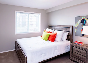 Water's Edge - Broadstreet Properties Ltd. - St Albert, AB Apartments For Rent - Living Room Image