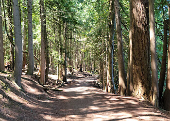 Nanaimo hiking trail Westwood Lake Park