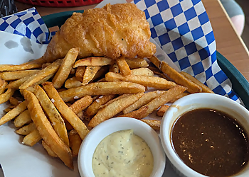 Lethbridge fish and chip Whitbie's Diner Downtown
