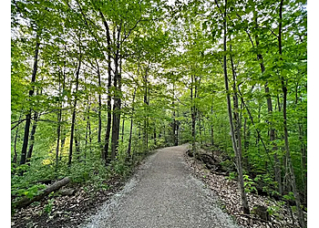 Brampton hiking trail White Spruce Park