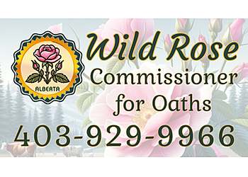 Lethbridge commissioner of oath Wild Rose Commissioner For Oaths