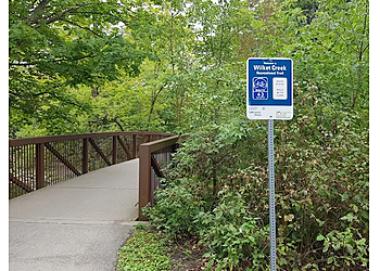 Toronto hiking trail Wilket Creek Park