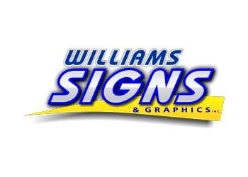 Prince George sign company Williams Signs and Graphics Inc.