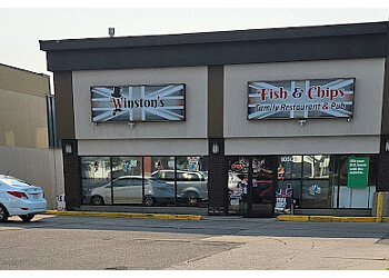 Edmonton fish and chip Winston's Fish & Chips