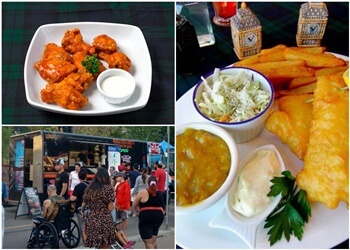 Edmonton Camions De Nourriture Winston's Fish & Chips Food Truck