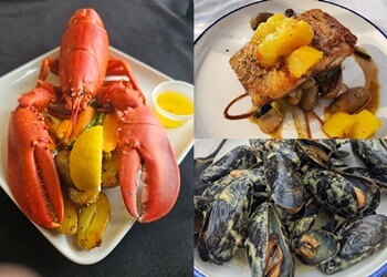 Fredericton seafood restaurant Wolastoq Wharf