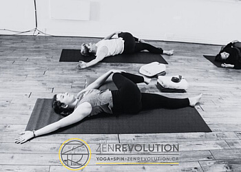 Nanaimo yoga studio Zen Revolution Yoga + Spin
