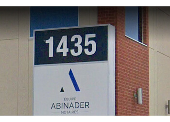 Sherbrooke notary public Équipe Abinader, Notaires